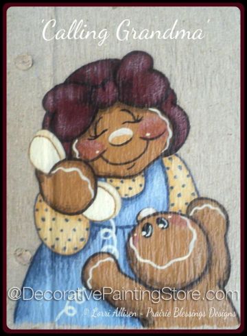 Calling Grandma Pattern - Lorri Allisen - PDF DOWNLOAD